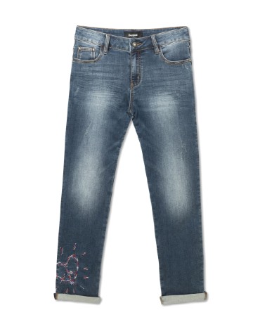 Blugi Desigual, albastru