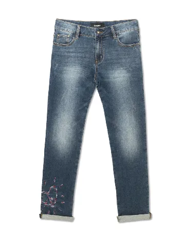 Blugi Desigual, albastru