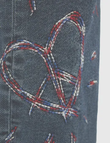 Blugi Desigual, albastru