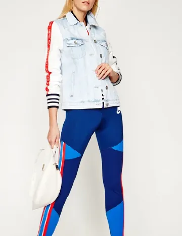 Jacheta Desigual, bleu Albastru