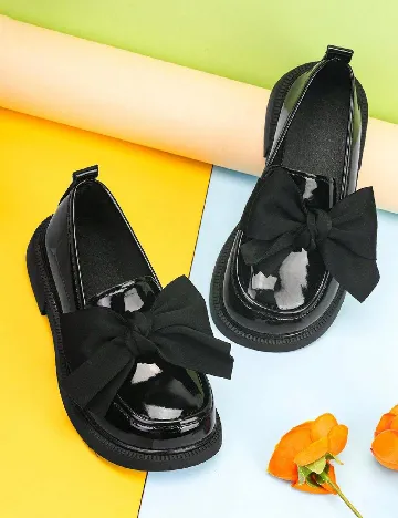 Mocasini Shein Kids, negru
