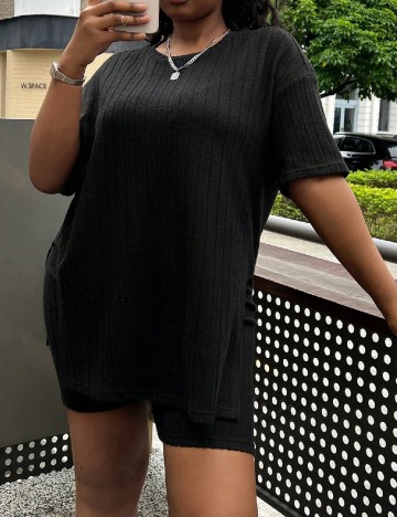 Compleu SHEIN CURVE, negru