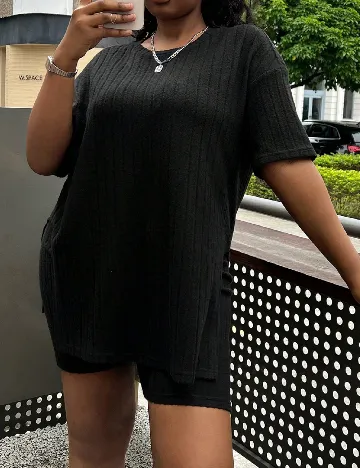 Compleu SHEIN CURVE, negru