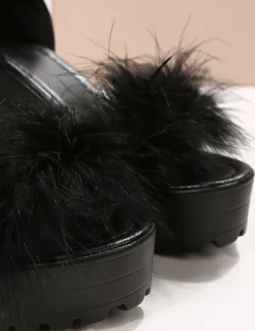 Sandale SHEIN, negru