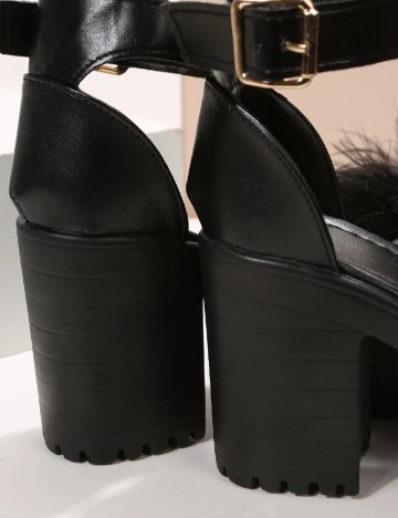 Sandale SHEIN, negru