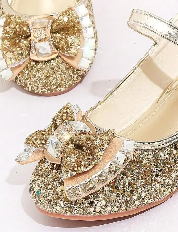 Pantofi Shein Kids, auriu