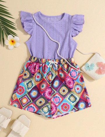 Compleu Shein Kids, mix culori