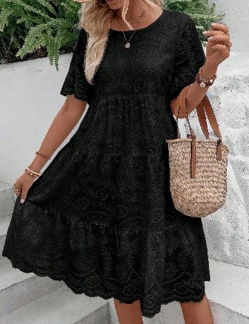 Rochie medie SHEIN, negru