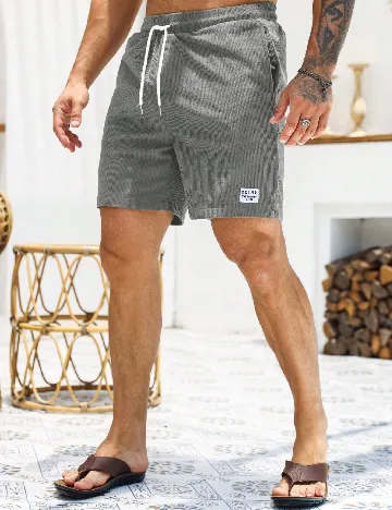 Pantaloni scurti SHEIN, gri
