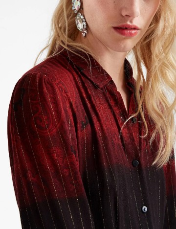 Rochie lunga Desigual, rosu