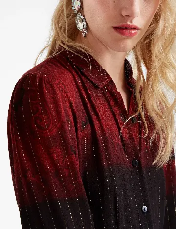 Rochie lunga Desigual, rosu