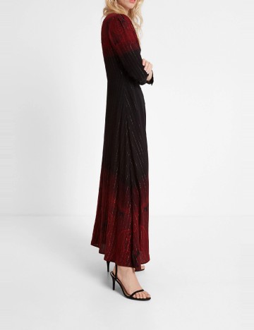 Rochie lunga Desigual, rosu