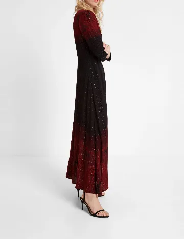 Rochie lunga Desigual, rosu