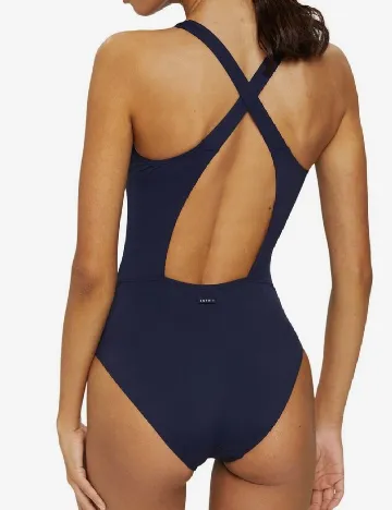Costum de baie Esprit, bleumarin inchis
