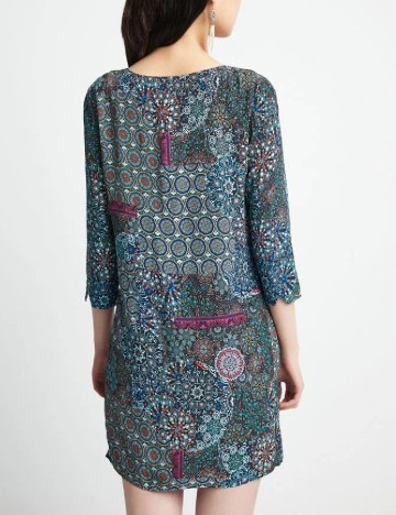 Rochie scurta Desigual, mix culori