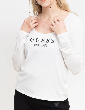 Bluza Guess, alb