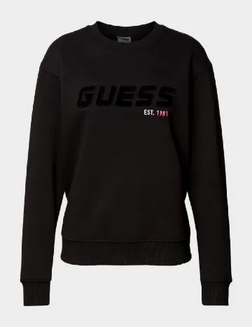 Bluza Oversize Guess, negru Negru