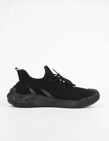 Adidasi SHEIN, negru Negru