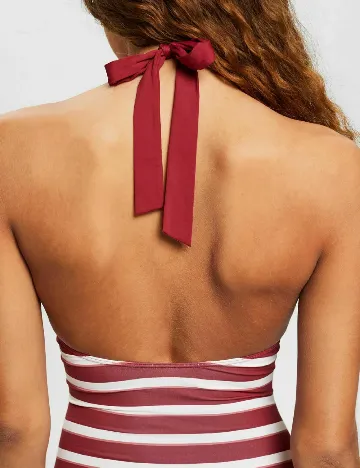 Costum de baie Esprit, visiniu
