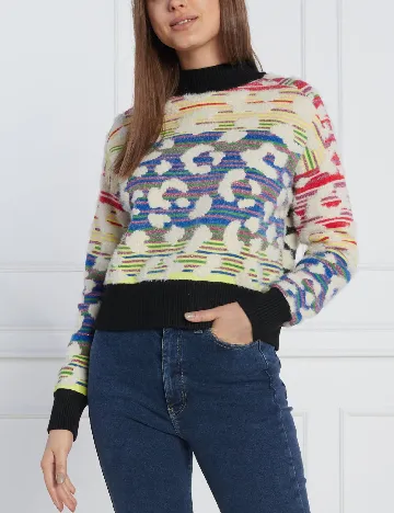 Pulover Desigual, mix culori Mix culori