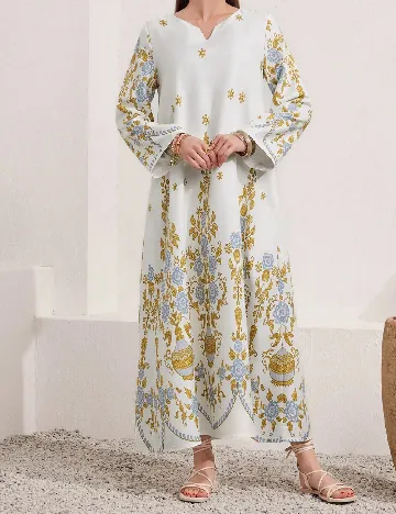 Rochie lunga SHEIN, alb