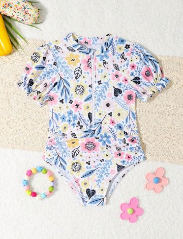 Costum de baie SHEIN, mix culori