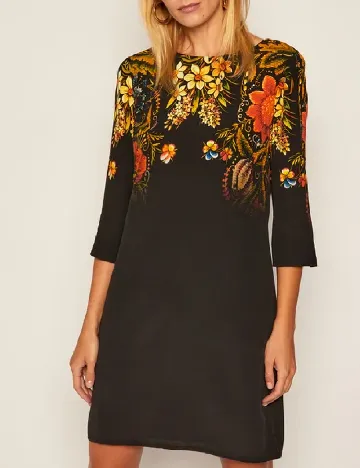 Rochie scurta Desigual, negru