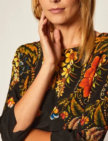 Rochie scurta Desigual, negru