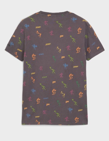 Tricou Desigual, gri