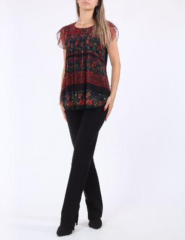Bluza Desigual, mix culori