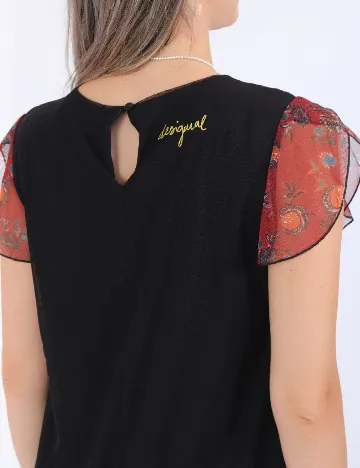 Bluza Desigual, mix culori