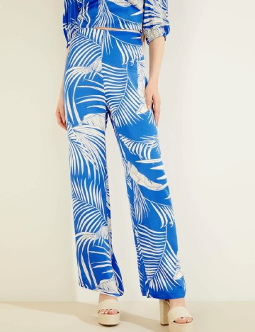 Pantaloni Guess, albastru