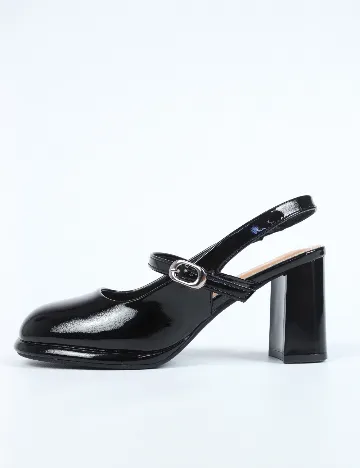 Pantofi SHEIN, negru Negru
