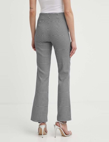 Pantaloni Guess, alb/negru