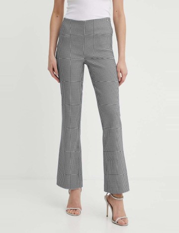 Pantaloni Guess, alb/negru