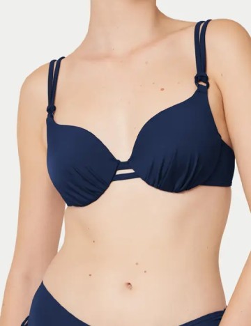 Sutien de baie Triumph, bleumarin