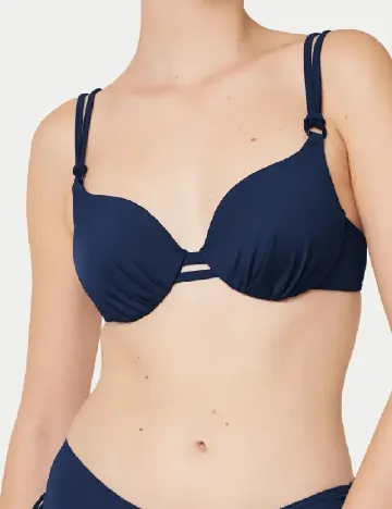 Sutien de baie Triumph, bleumarin