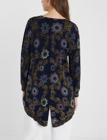 Bluza Desigual, albastru