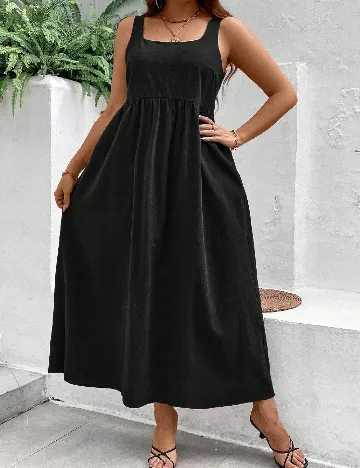Rochie lunga SHEIN CURVE, negru
