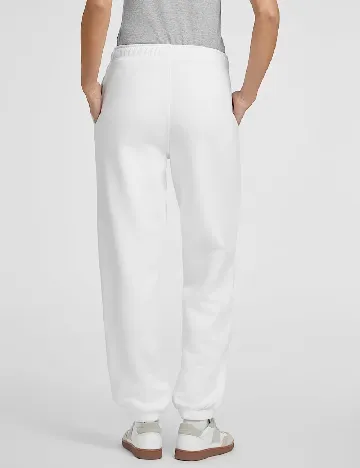 Pantaloni Guess, alb