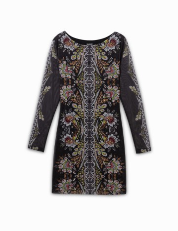 Rochie scurta Desigual, negru