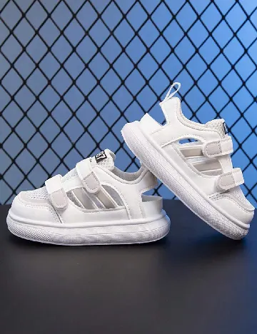 Adidasi Shein Kids, alb