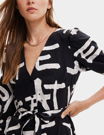 Rochie scurta Desigual, negru