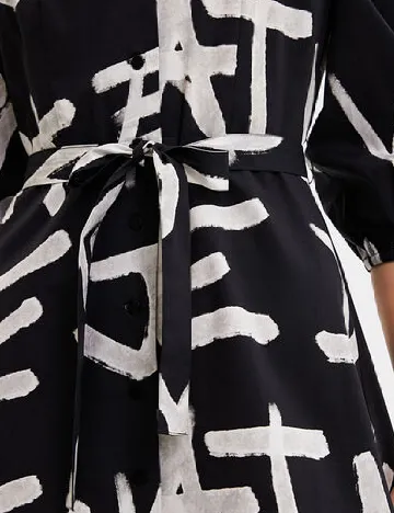 Rochie scurta Desigual, negru