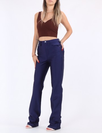 Pantaloni Guess, albastru