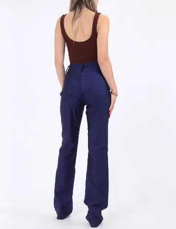 Pantaloni Guess, albastru