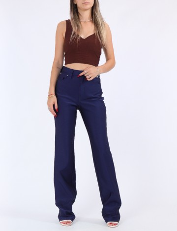 Pantaloni Guess, albastru