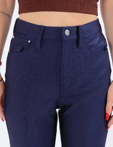 Pantaloni Guess, albastru