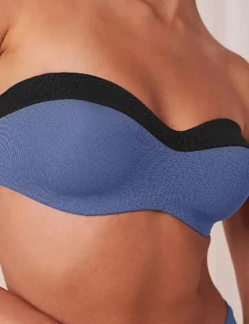 Sutien de baie Triumph, albastru