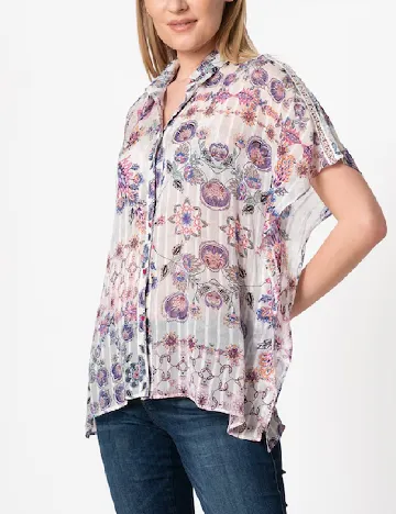 Camasa Desigual, mix culori
